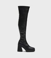 Wendy Black  Over The knee Platform Boots